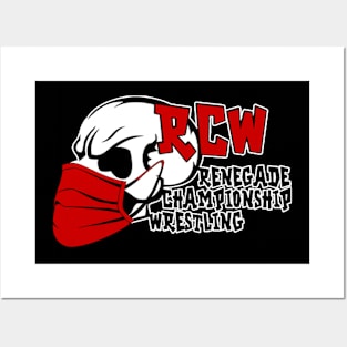 RCW Skull Logo - Masked Posters and Art